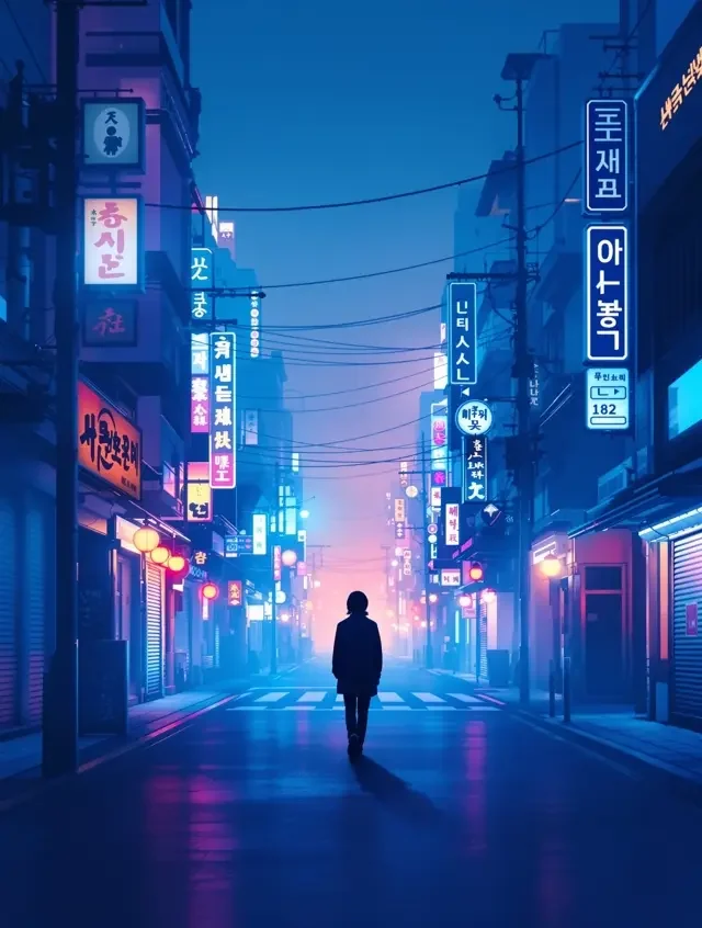 首尔的夜 高清封面海报